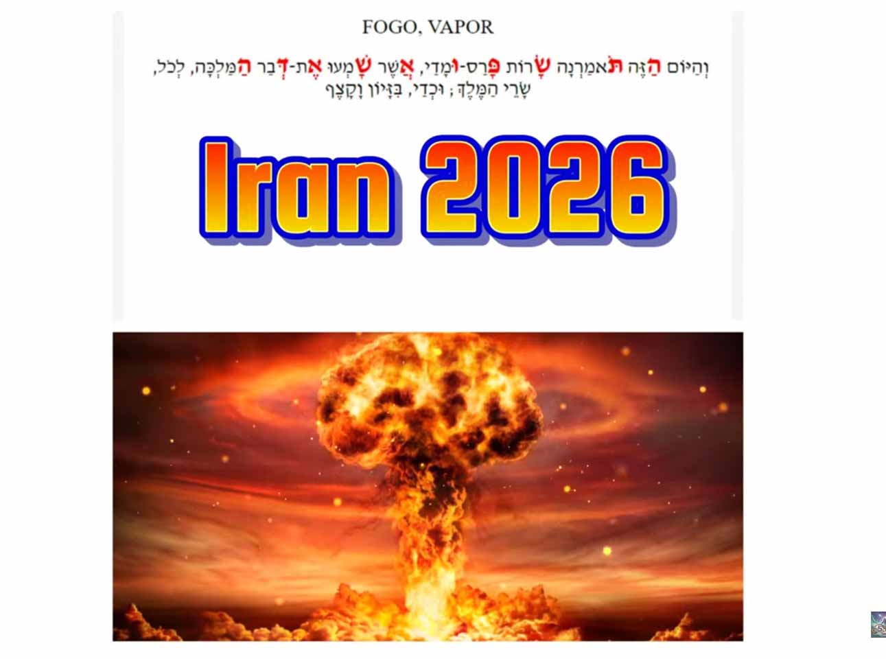 Ben Mahren Qadesh,Ian 3 guerra mundial 2026 !